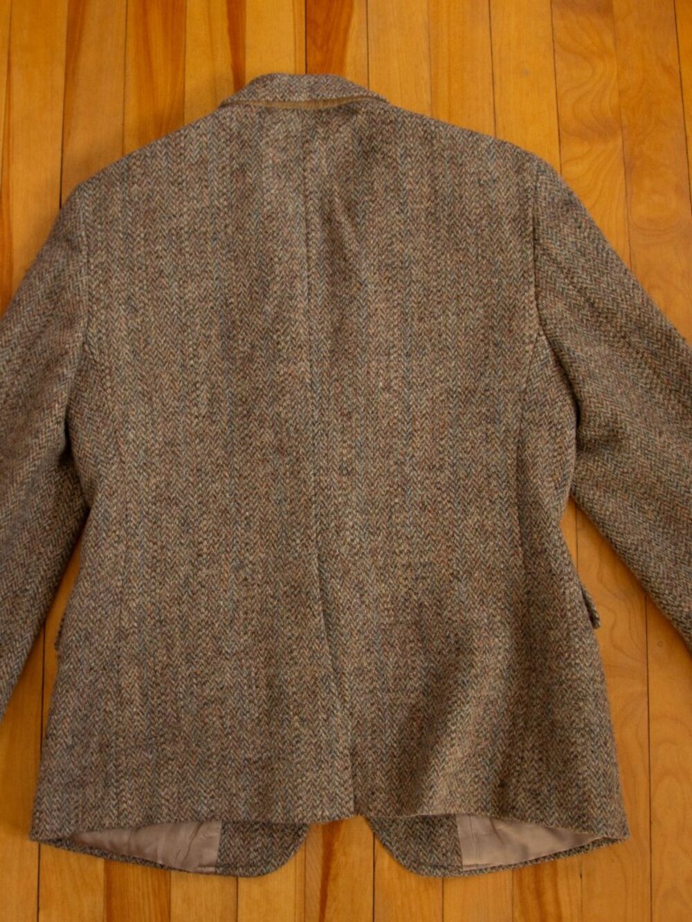 Light Academia Vintage Scottish Tweed Blazer - Harris Wool - Picture 7 of 10